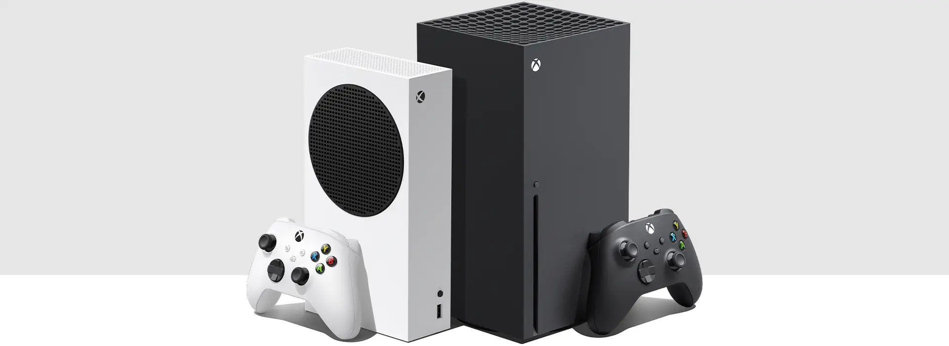Faded background image of console games